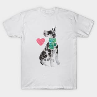 Great Dane (harlequin) T-Shirt